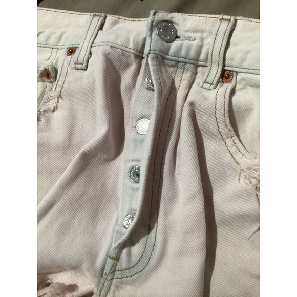 REDONE X Levi’s The Short Light Pink Size 26 - Picture 10 of 10